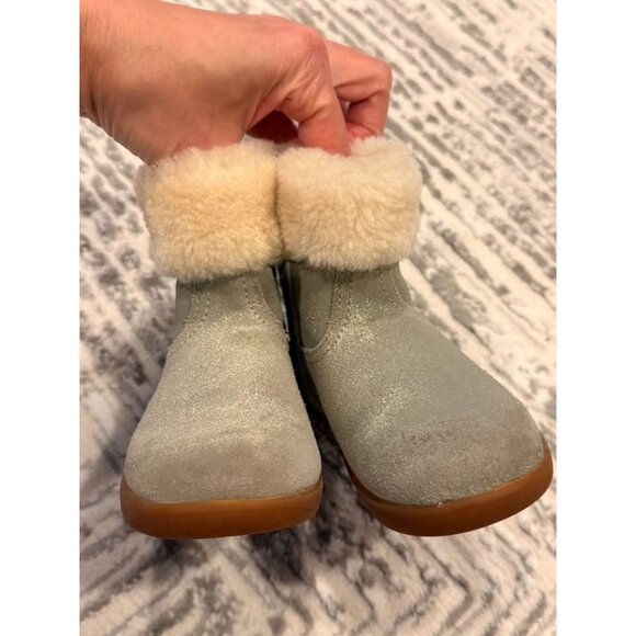 UGG Jorie Metallic girls Toddler size 8 Boots S/N 1018917T - Picture 5 of 6